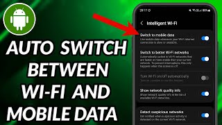 How To Auto Switch To Mobile Data When WIFI Is Weak screenshot 1