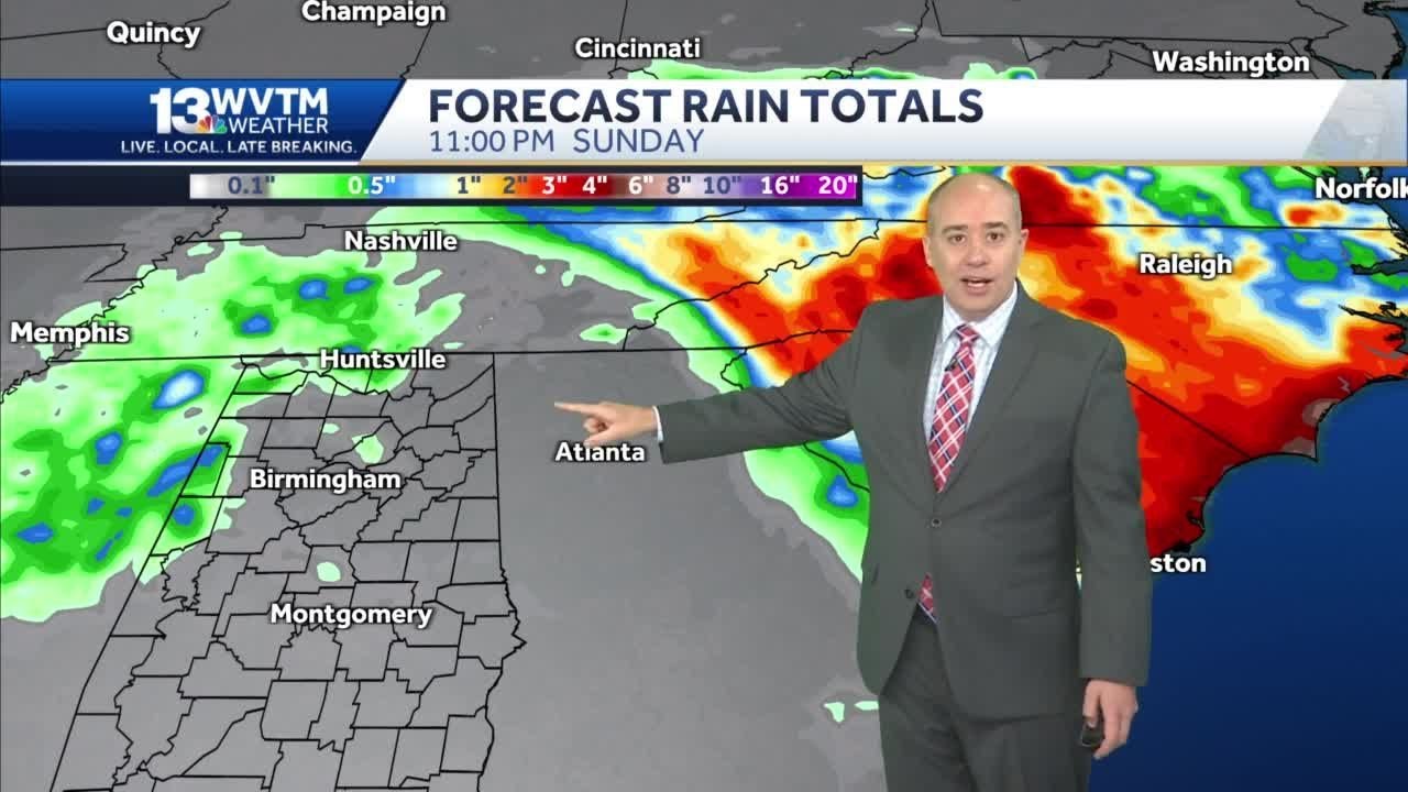 Limited rain and unusually cool weather for Alabama this Memorial Day ...