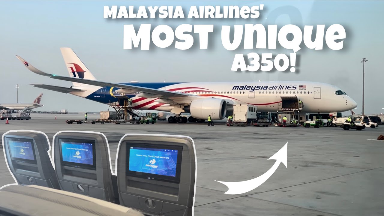 Malaysia Airline’s Unique SAS A350-900 Hybrid Cabin! | 🇲🇾 Kuala Lumpur ✈︎ Doha 🇶🇦