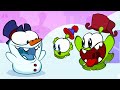 Om Nom Geschichten ❄️ NEUE ❄️ Schnee Nom ❄️ Lustige Cartoons für Kinder