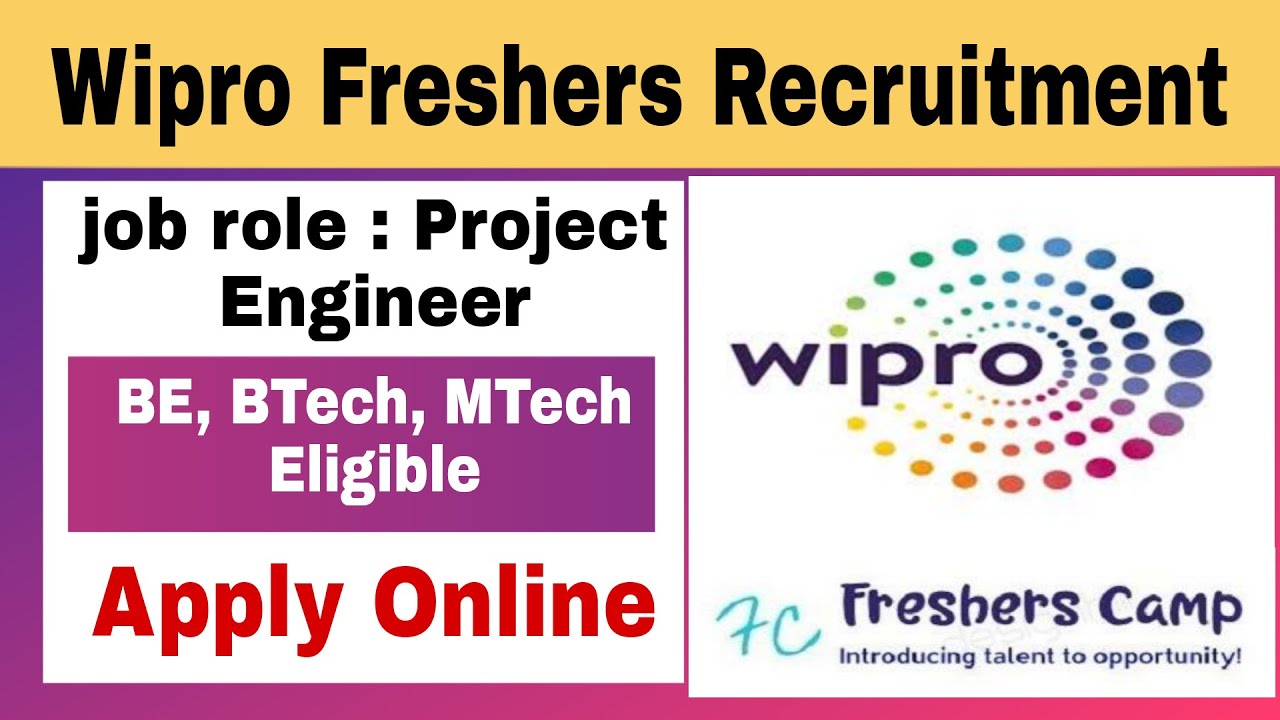 Project Engineer Roles And Responsibilities In Wipro