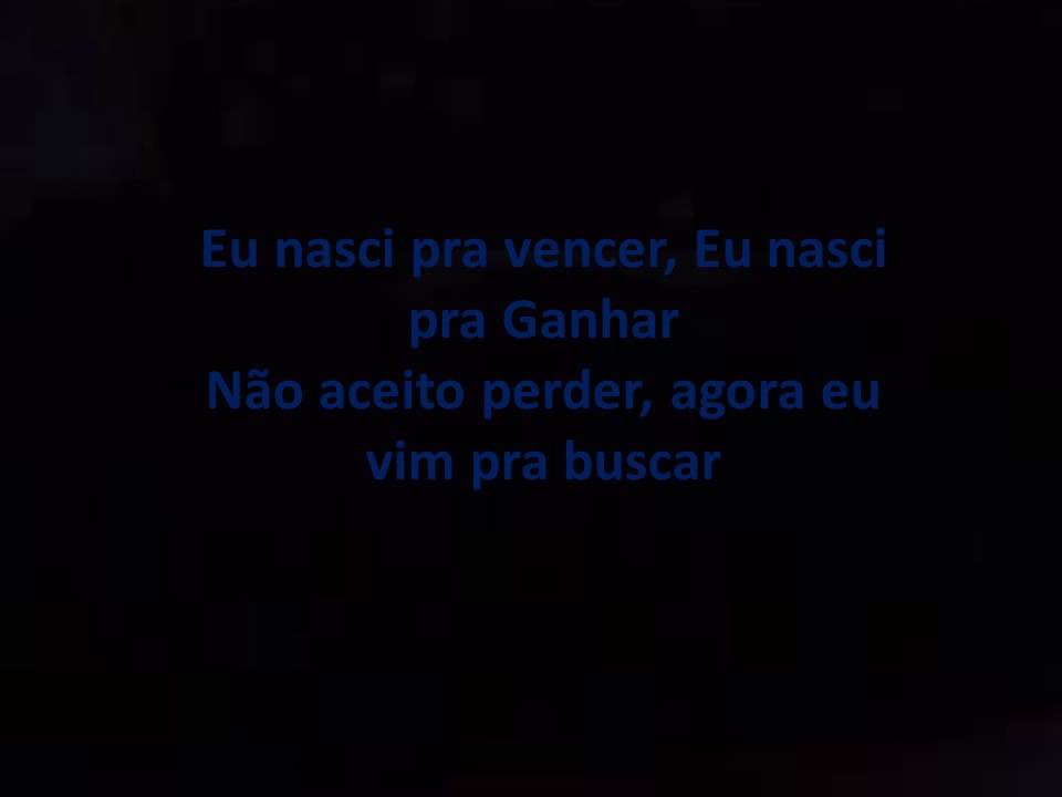 ao cubo eu nasci pra vencer