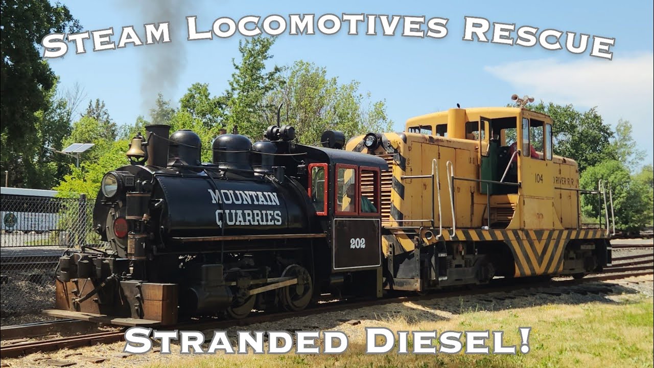 Steam Locomotives Rescue Diesel! - 2025 Railroad Class at Roots of Motive Power