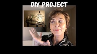 FINDING TREASURES ON MY WALK | DIY PROJECT | BIRD CAGE DECOR