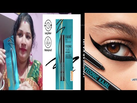 Lakme Eyeconic Kajal Review || LAKME Kajal
