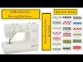Usha Janome Allure Electric Sewing Machine || Stitching Parttern Demo || Review || Stitch To Fix ||