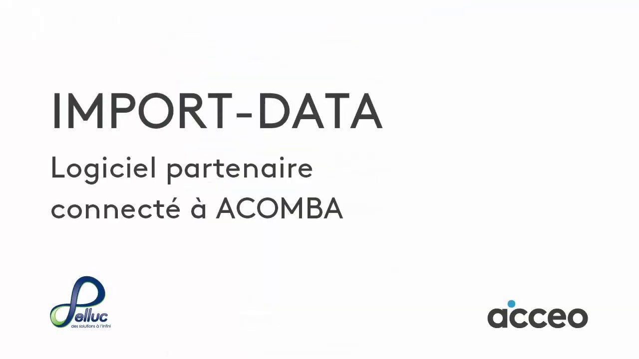 Acomba Module Inventaire Module Acomba : IMPORT-DATA | Importez dans Acomba les données ...