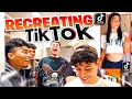 Recreating tiktoks challenge w santea jayco gero kev  rey