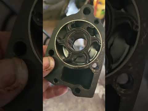 mercury marine alpha sterndrive water impeller replace and inspect + tips