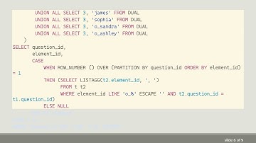 Converting Rows to Columns in Oracle SQL: A Step-by-Step Guide to Creating a PIVOT Table