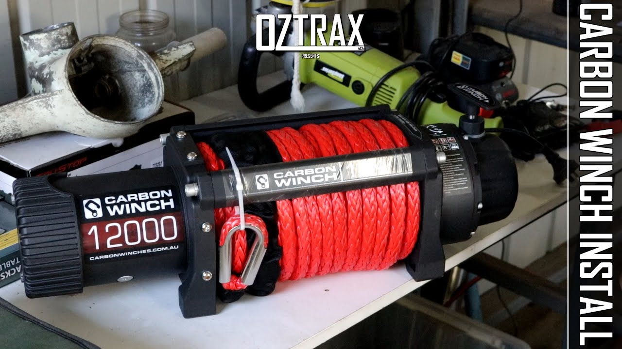 Toyota Prado 90 Series // Carbon Winch Install YouTube