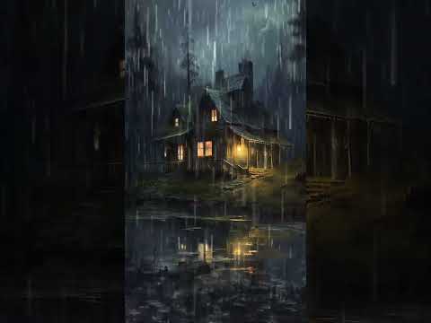 صوت المطر الهادئ للتأمل والتفكير الإيجابي استرخاء وإلهام 