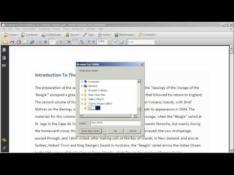 Video: How To Create A Document In Adobe Reader 9