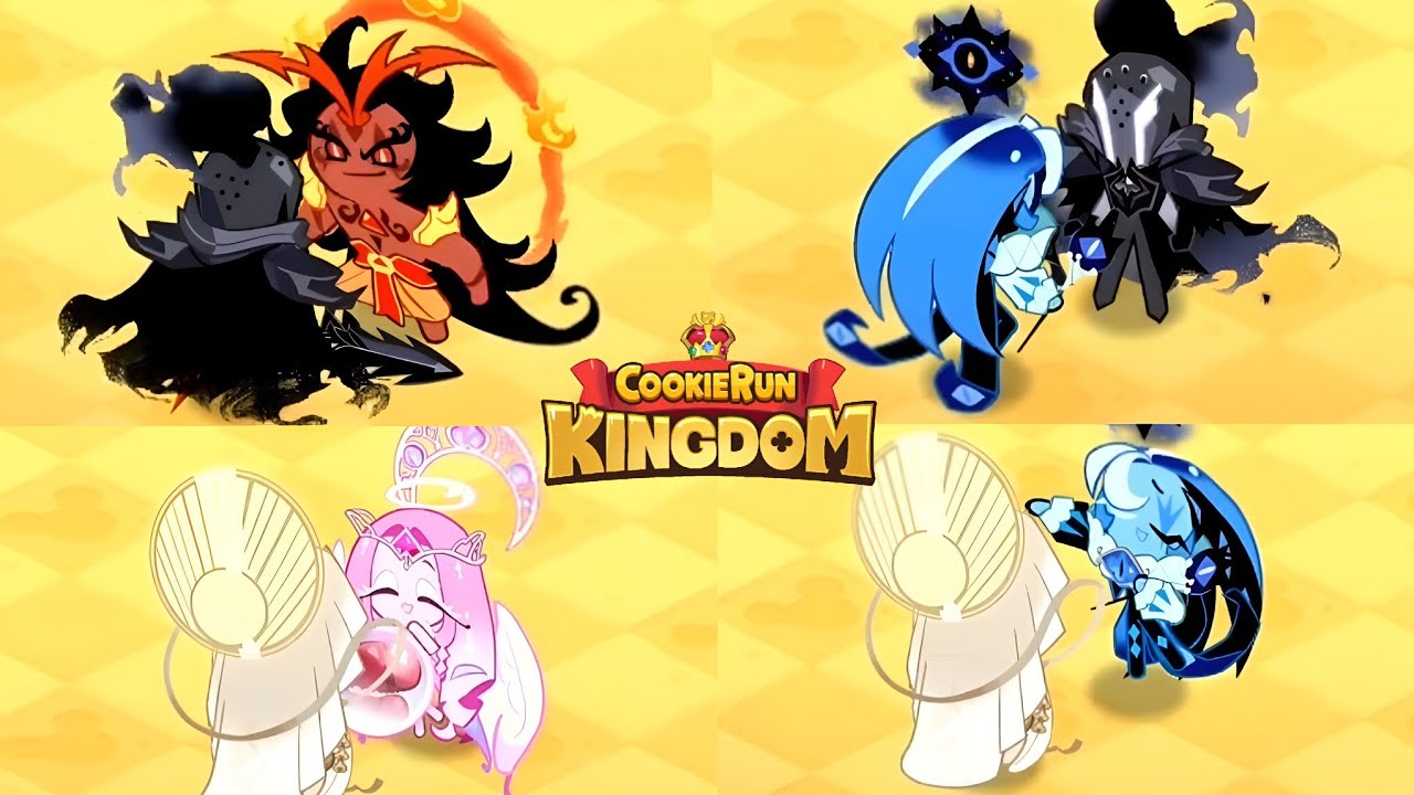 Молчаливое солёное печенье и взаимодействие со всеми зверями I Cookie Run: Kingdom