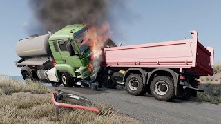 Ultimate BeamNG Drive Crashes | Insane Vehicle #5 Truck Vs Truck