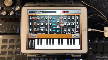 Arturia iMini Synthesizer - Let’s Play - Demo for the iPad - Live