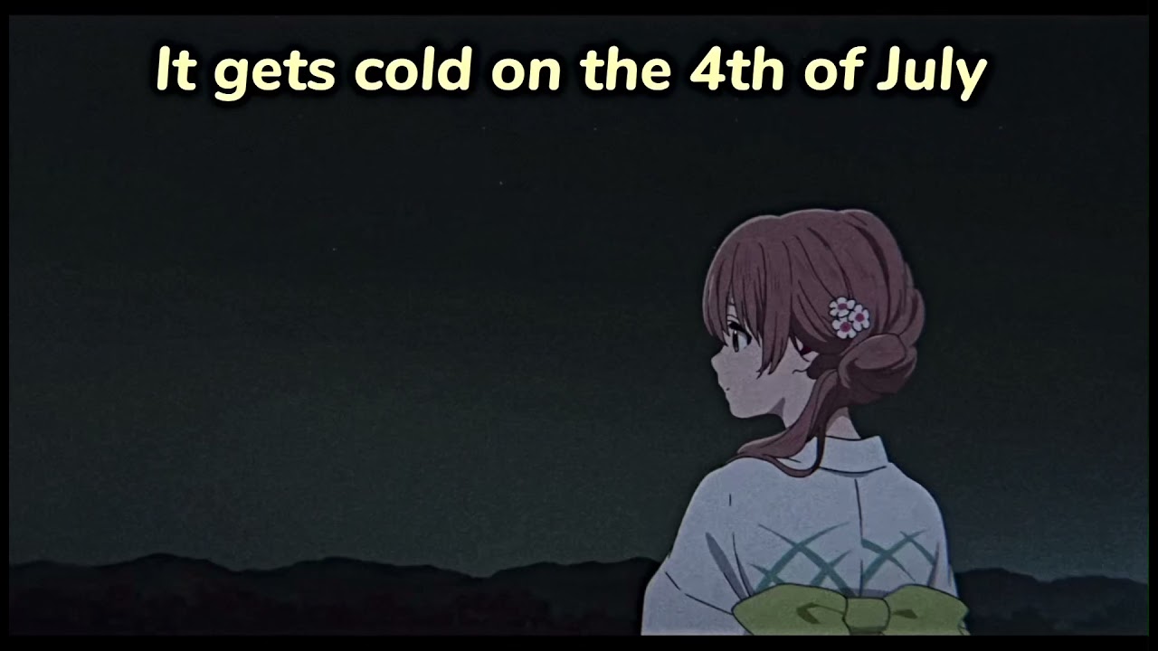 A SILENT VOICE - POWFU - THE FIRE IN YOUR EYES KEEPS ME WARM [AMV]