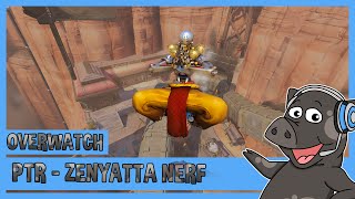 Overwatch - DAMAGE NERFED! - PTR Zenyatta Gameplay
