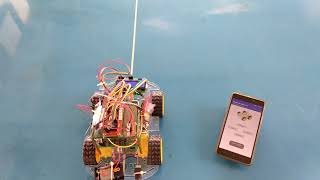 Atmega16/8051 bluetooth robot car