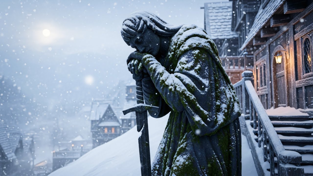 The Frozen Realm of the Old North | Medieval Winter Ambience for Deep Focus & Sleep | Relax Music