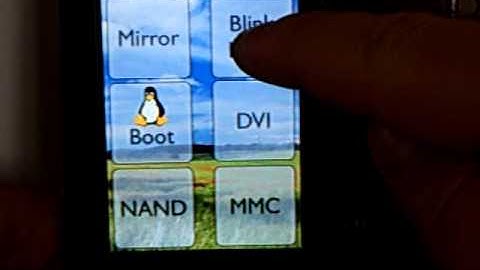 Openmoko Beagle Hybrid uBoot Menu (Blinking on board LEDs)