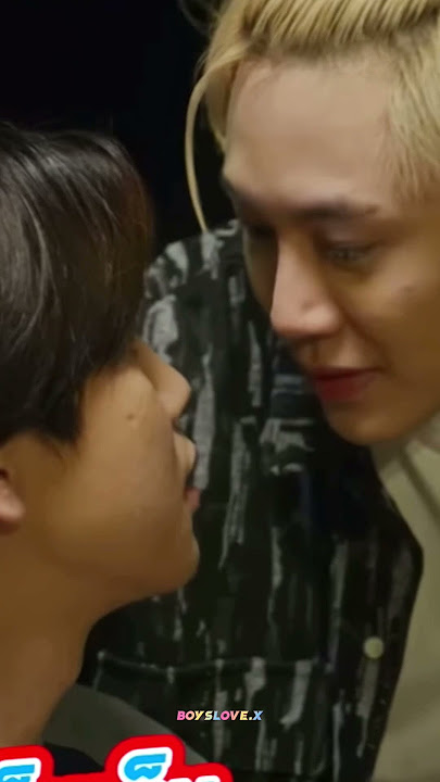 Hia kissed on Team’s fluffy cheek 🥰 #betweenustheseries #winteam #bounprem #bl