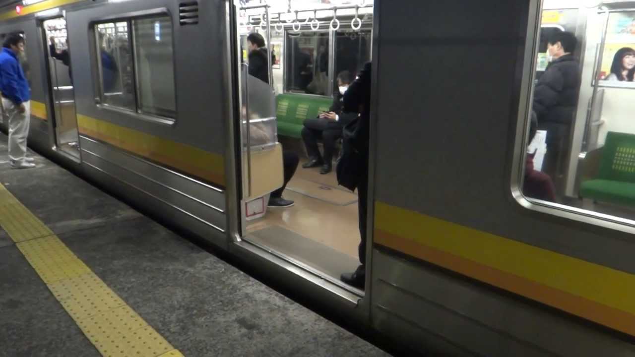 急病人発生 Jr南武線 夕方通勤ラッシュ時 救急車発進まで 一部始終 Youtube