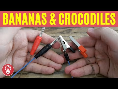 How to Connect Crocodile Clips and Banana Connectors