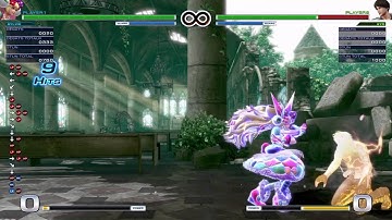 [KOFXIV Demo] Sylvie special corner combo
