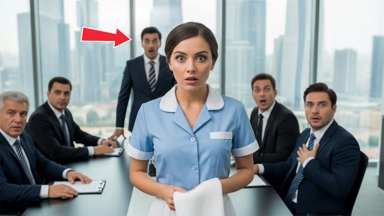 MILIONARUL INTRĂ ÎN PANICĂ FĂRĂ UN TRADUCĂTOR, PÂNĂ CÂND FEMEIA DE SERVICIU FACE CEVA INCREDIBIL…