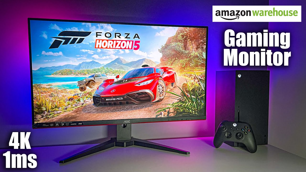 AOC U28G2XU review: The cheapest 144Hz 4K IPS gaming monitor! 