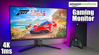 BEST BUDGET 4K GAMING MONITOR  | AOC Gaming U28G2AE Review 1ms / AMD FreeSync / Speakers