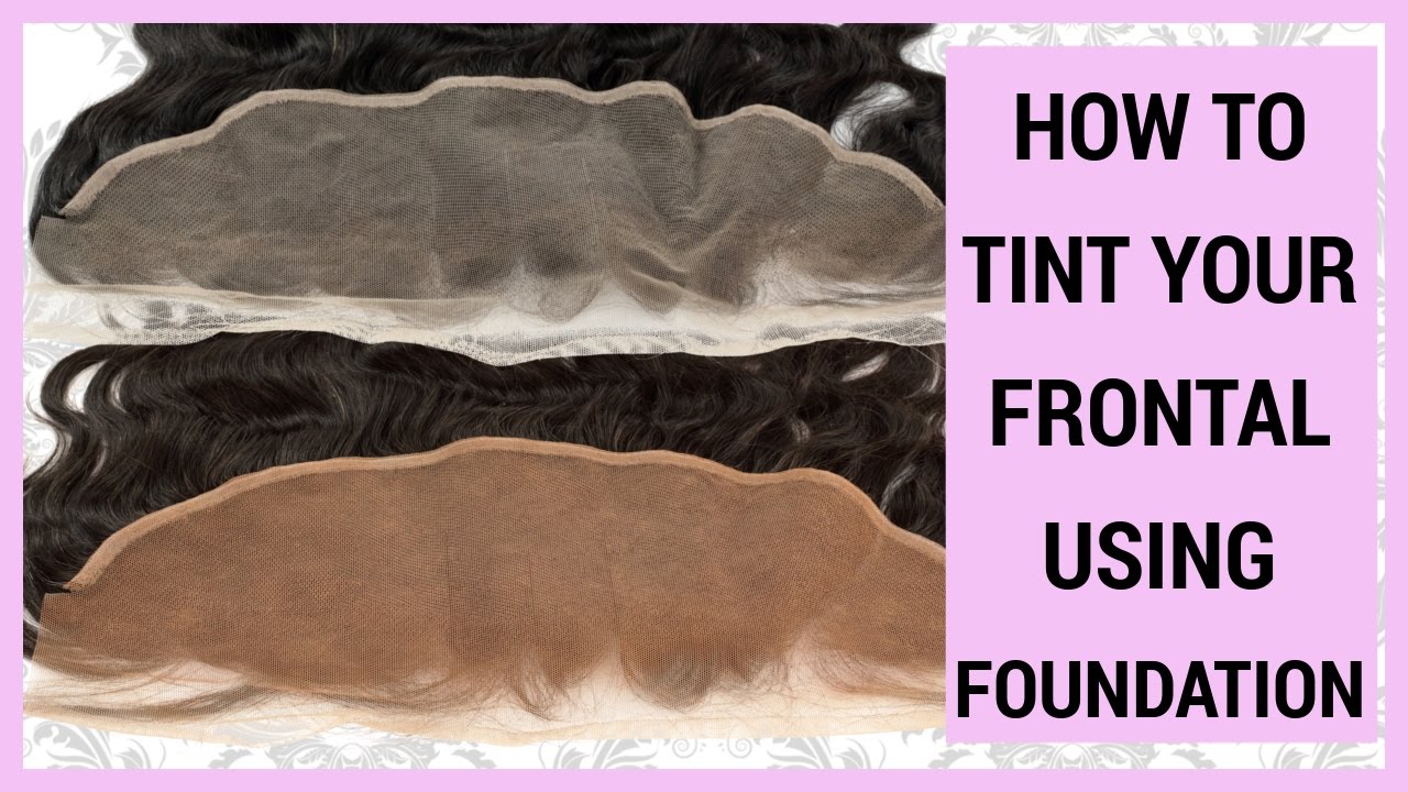 lace frontal tint products