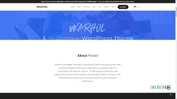 Warhol - Responsive Multipurpose WordPress Theme for Creatives