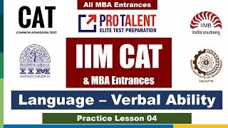 IIM CAT Verbal Ability I S04 I Vocabulary for CAT, CMAT, XAT, IIFT, SNAP, NMAT & MBA Entrance Exams screenshot 3