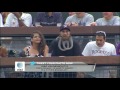 Fan shapes his beard into the Nationals logo