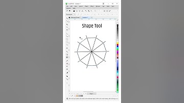 Spider Web Design in CorelDraw | Easy Vector Art