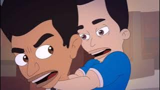 Charles Lu and Jay kiss (Big Mouth)