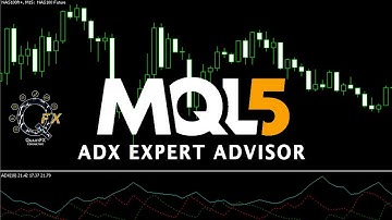 Ep1 -  Simple MQL5 ADX Expert Advisor EA  - Algo Trading