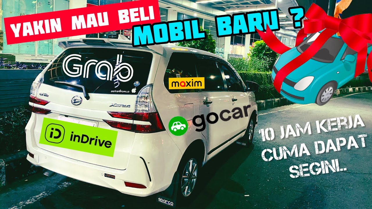 😭 Yakin mau beli mobil buat taxol ? kerja 10 jam cuma dapat segini #grab #gojek #ojol #gocar #gacor