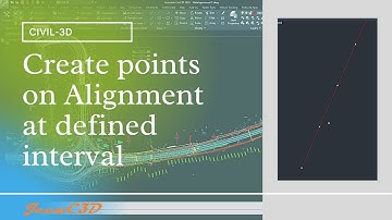 Civil 3D Create point on Alignment at Defined Interval