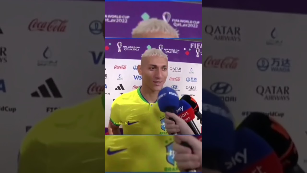 Richarlison Interview Before the Brazil vs Croatia Match 