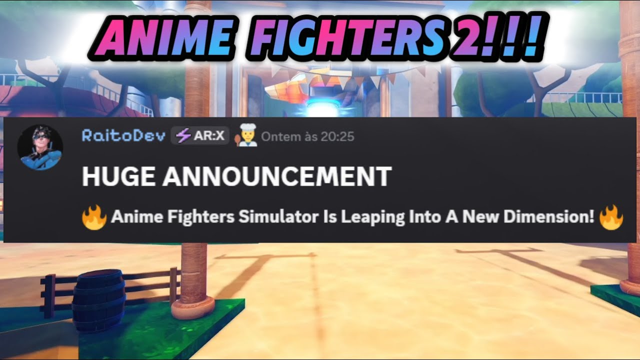 FINALMENTE ANIME FIGHTERS 2! ISSO PODE SER REAL OU NÃO, DEPENDE DO THE BOSS!