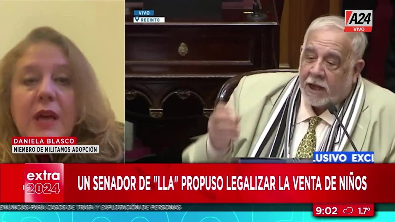 Un senador de Javier Milei propuso legalizar la venta de niños