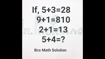 Bcs Math Solution | Math Puzzle | Mental Ability