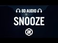 Sza  snooze lyrics  8d audio 