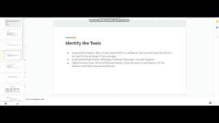 Digital Forensics Analysis of Instant Messaging Applications on Android screenshot 1