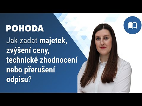 Video: Jak Odepsat Dlouhodobý Majetek Na Podrozvahový účet