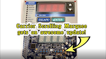 Carrier Scrolling Marquee Interface Update