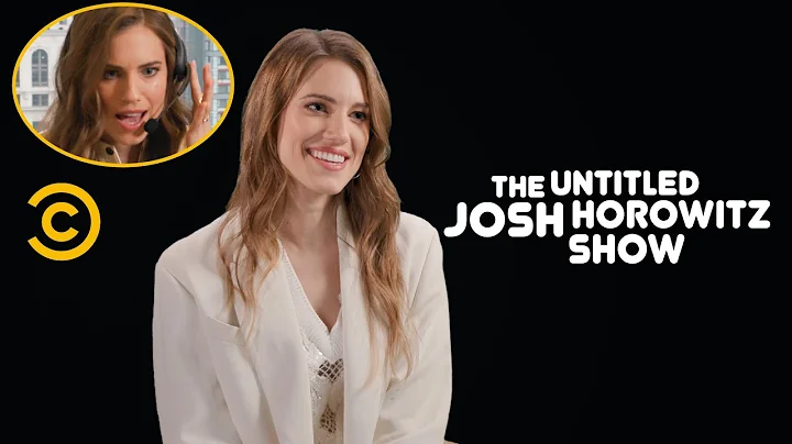 Allison Williams Loses Control of Her Interview A.I Bot  The Untitled Josh Horowitz Show